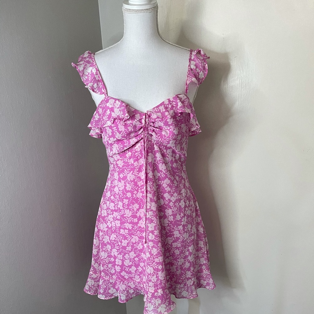 Lulus pink dress SZ Med